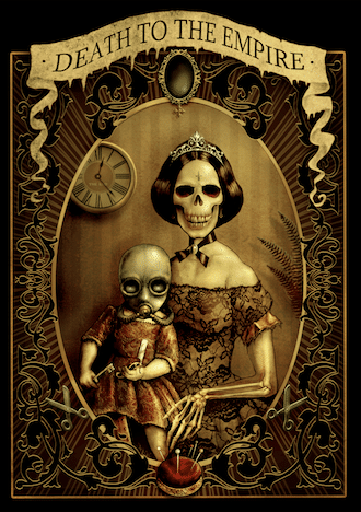 Black Market Art Company Death to the Empire Mother Print