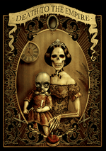 Black Market Art Company Death to the Empire Mother Print