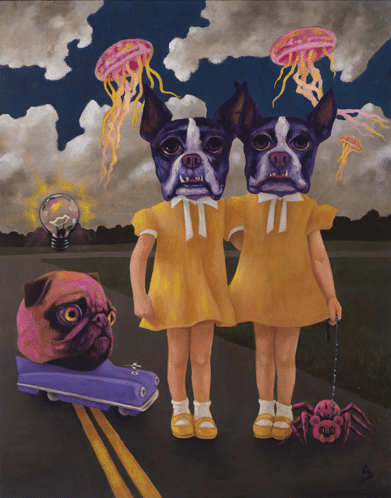 Black Market Art Company Binky& Dream Print