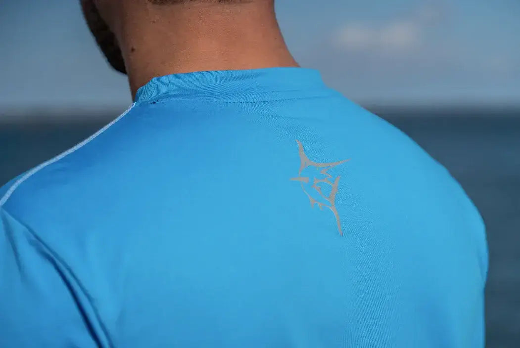 Grander Short Sleeve Performance Tee - White Water Life - Flyclothing LLC