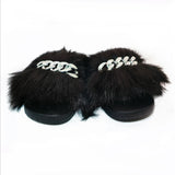 Michaela V Pupa Slippers Black - Michaela V - Flyclothing LLC