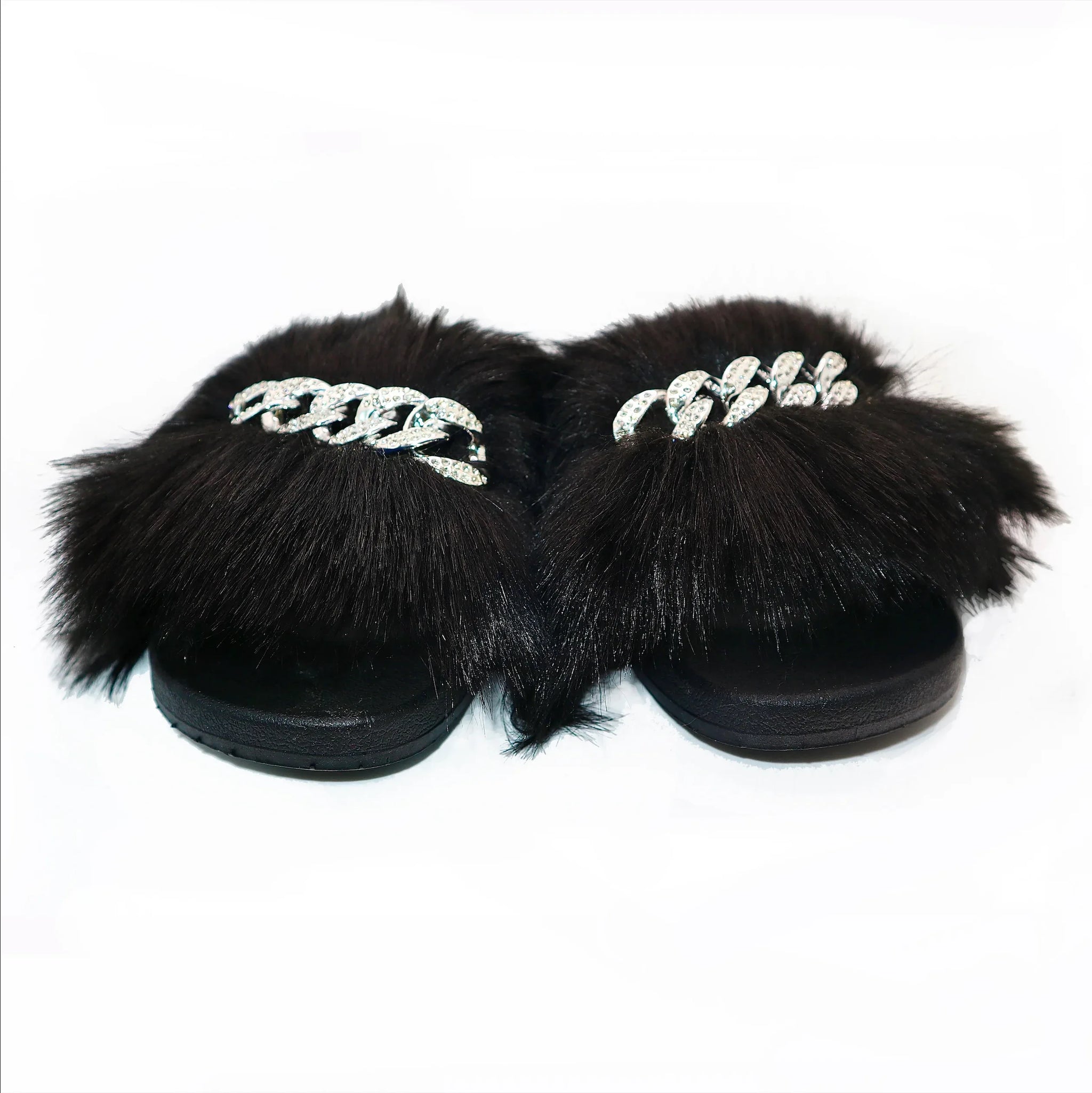 Michaela V Pupa Slippers Black - Michaela V - Flyclothing LLC