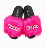 Michaela V Pupa Slippers Pink - Michaela V - Flyclothing LLC