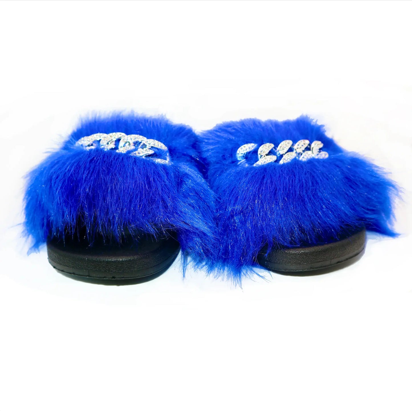 Michaela V Pupa Slippers — Blue - Michaela V - Flyclothing LLC
