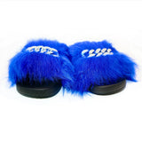 Michaela V Pupa Slippers — Blue - Michaela V - Flyclothing LLC