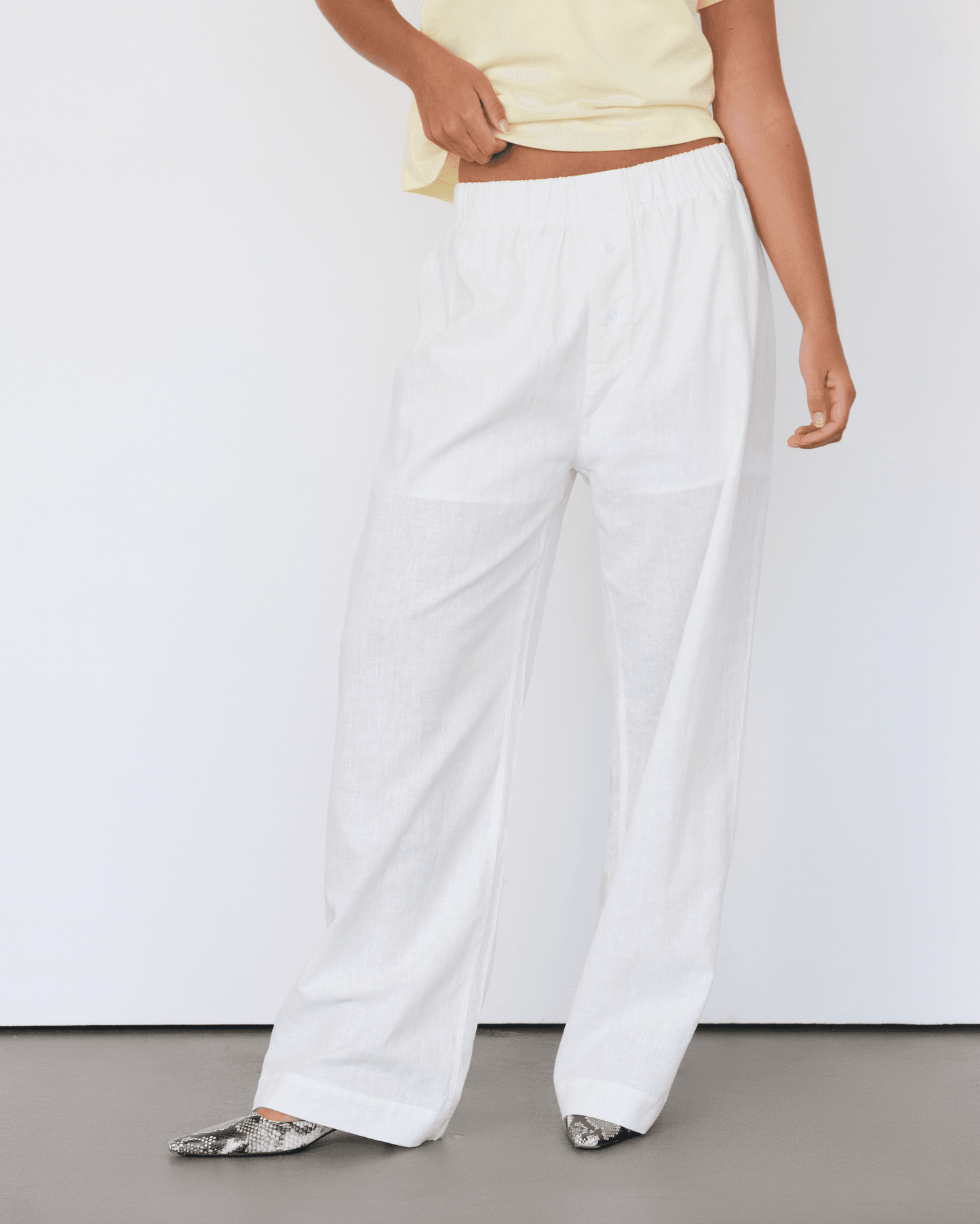 Linen Relaxed Pants - Artless Forever - Flyclothing LLC