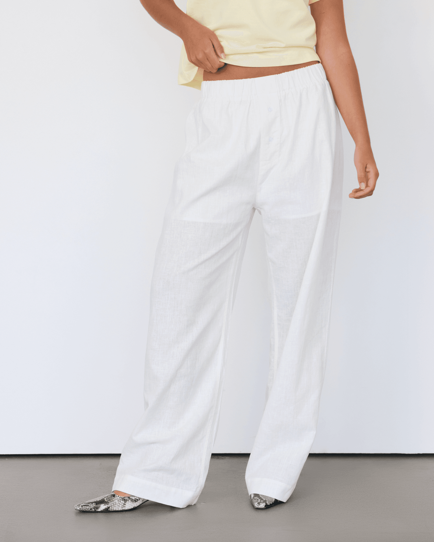 Linen Relaxed Pants - Artless Forever - Flyclothing LLC