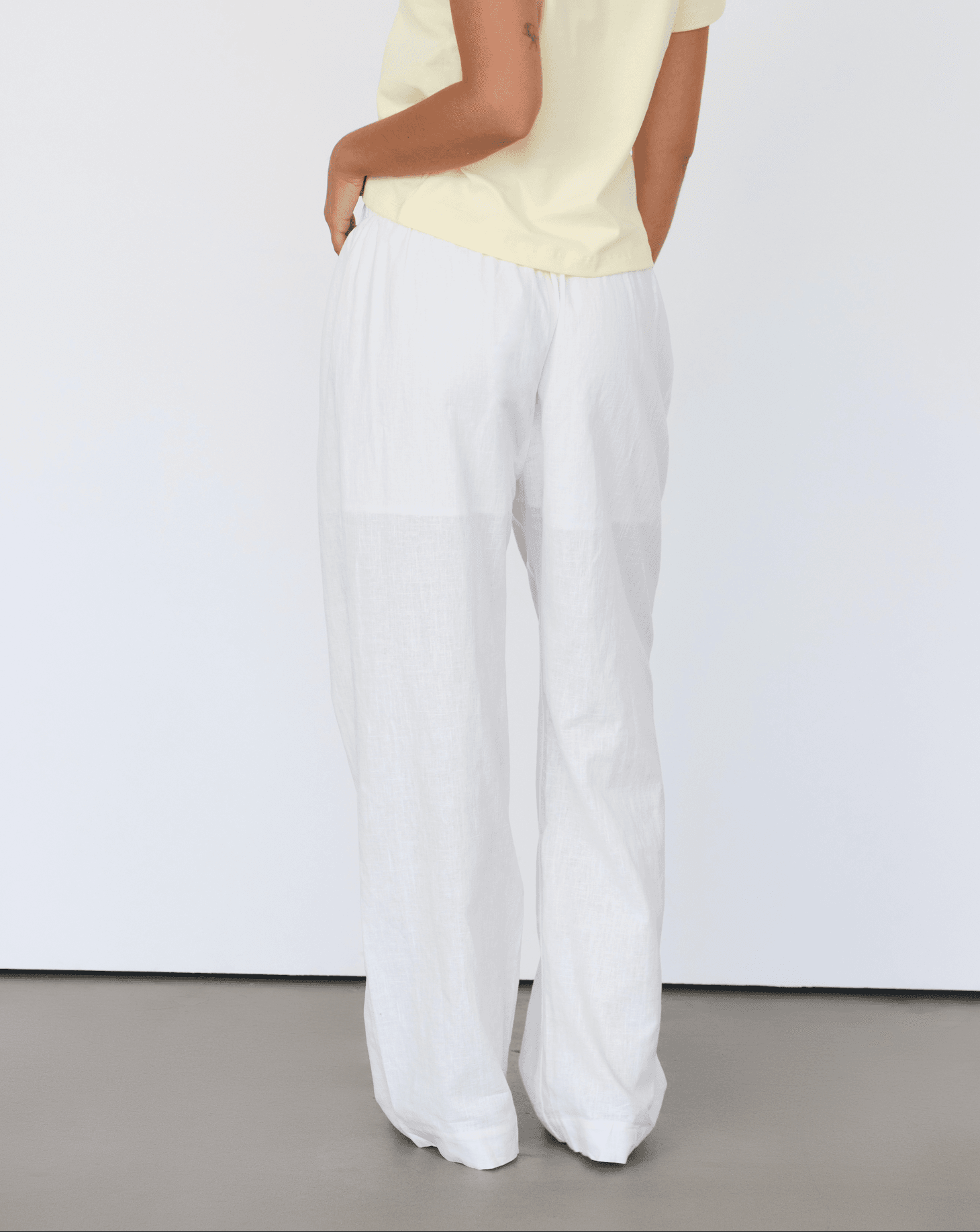Linen Relaxed Pants - Artless Forever - Flyclothing LLC