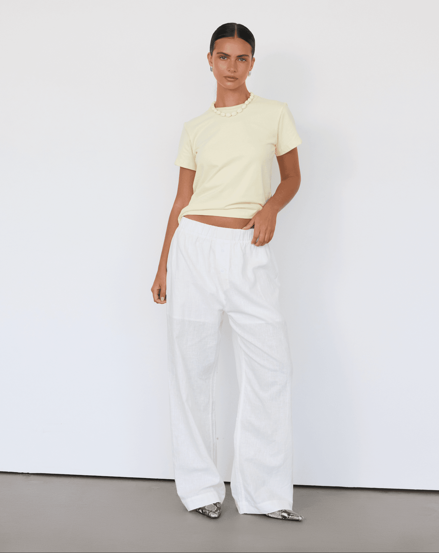 Linen Relaxed Pants - Artless Forever - Flyclothing LLC