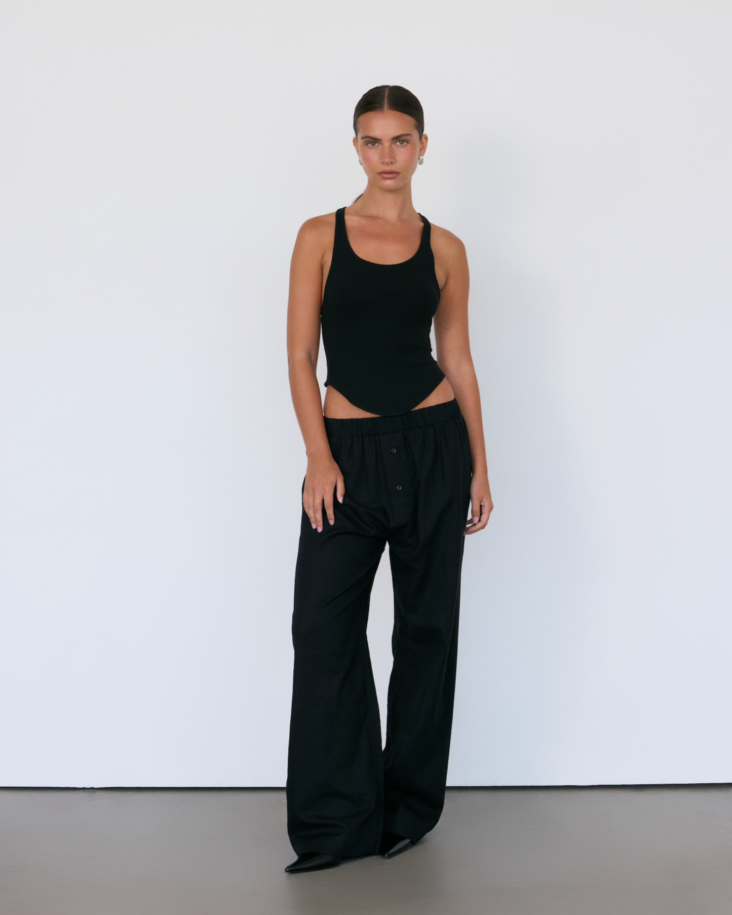 Linen Relaxed Pants - Artless Forever - Flyclothing LLC