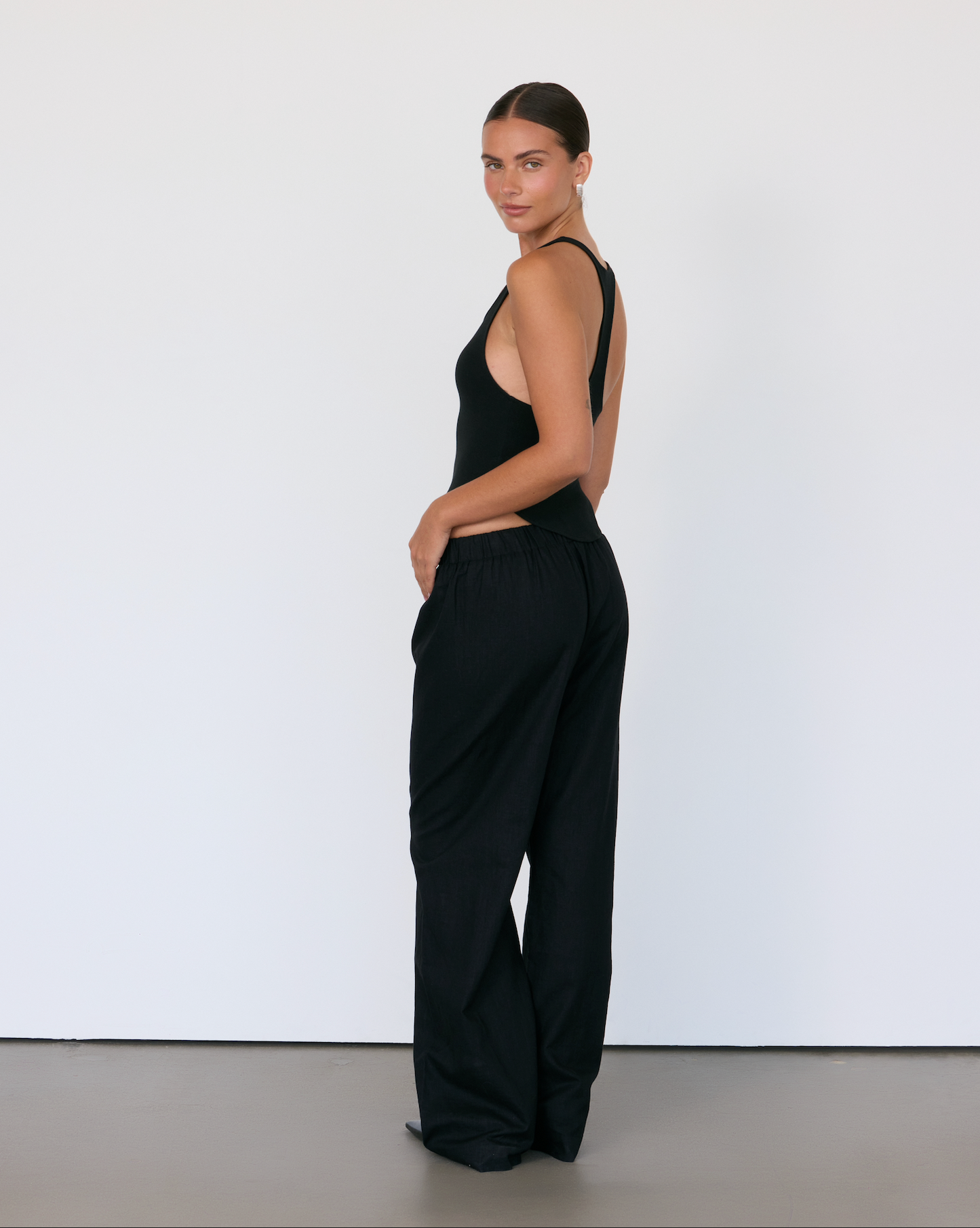Linen Relaxed Pants - Artless Forever - Flyclothing LLC