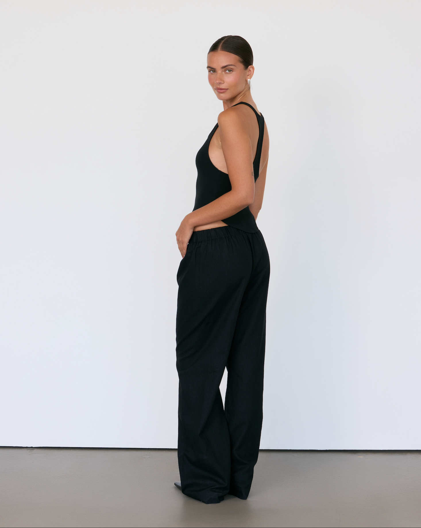Linen Relaxed Pants - Artless Forever - Flyclothing LLC