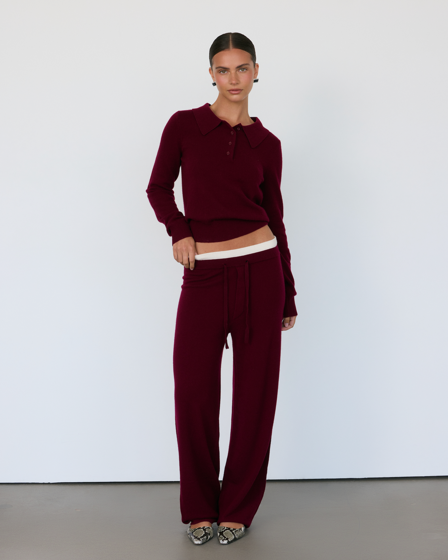 Tove Cashmere Polo - Artless Forever - Flyclothing LLC
