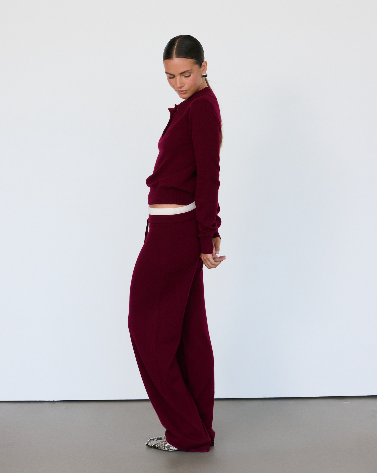 Tove Cashmere Polo - Artless Forever - Flyclothing LLC