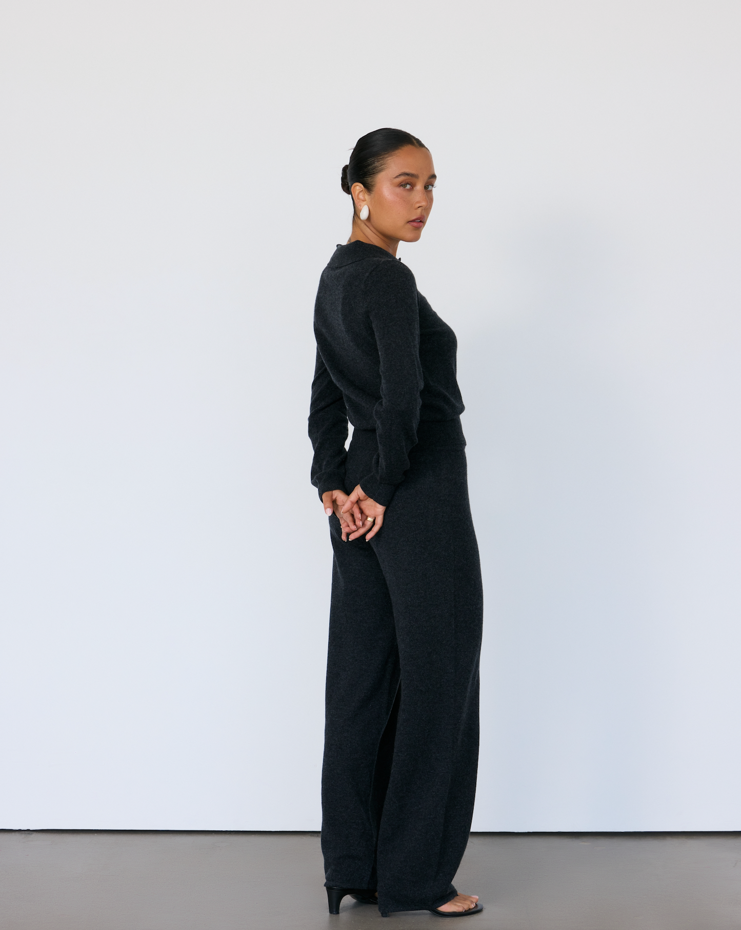 Tove Cashmere Polo - Artless Forever - Flyclothing LLC