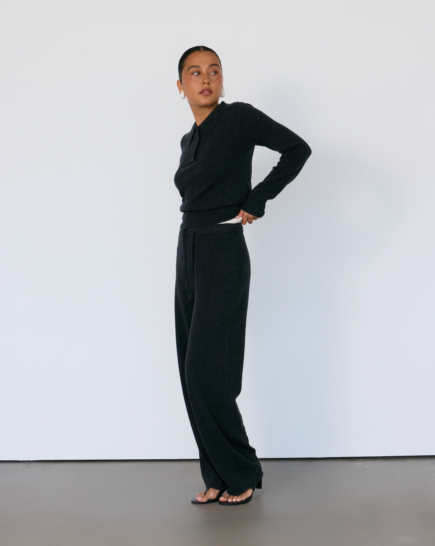 Tove Layered Cashmere Pant - Artless Forever - Flyclothing LLC