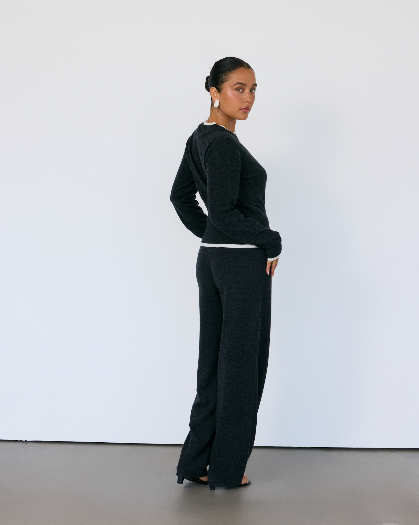 Tove Layered Cashmere Crewneck - Artless Forever - Flyclothing LLC