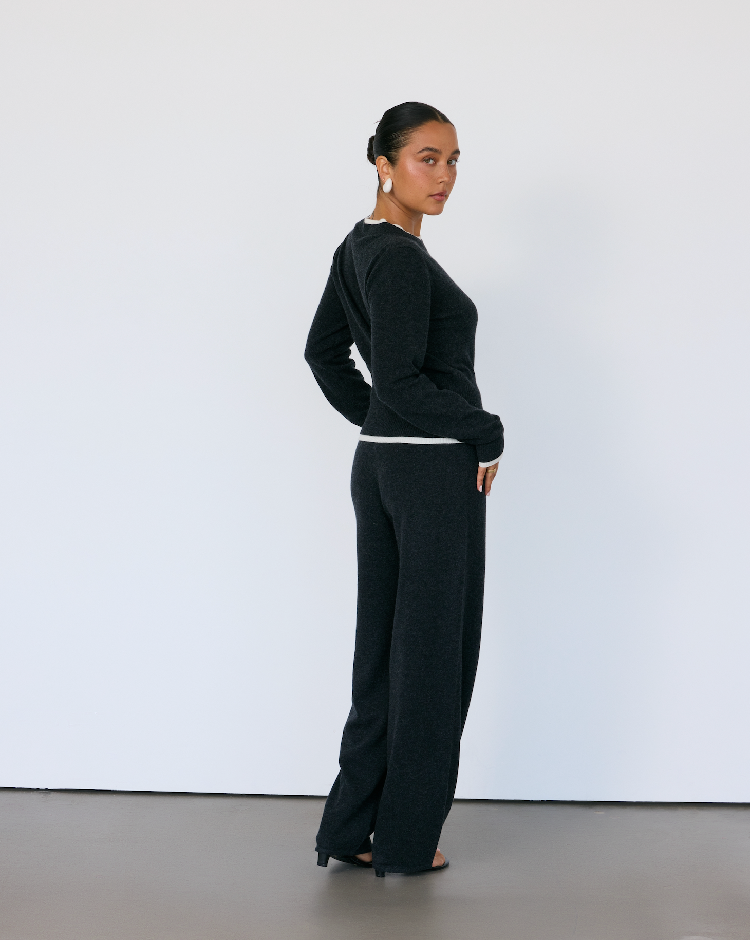 Tove Layered Cashmere Crewneck - Artless Forever - Flyclothing LLC