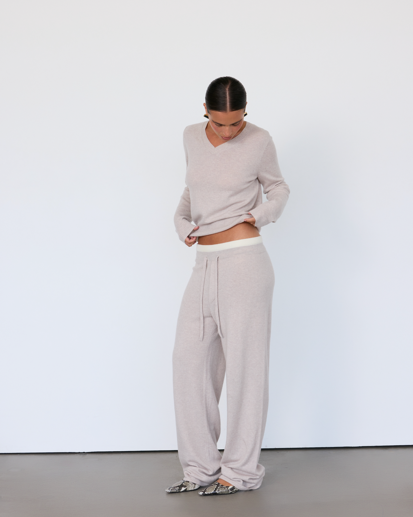 Tove Layered Cashmere Pant - Artless Forever - Flyclothing LLC
