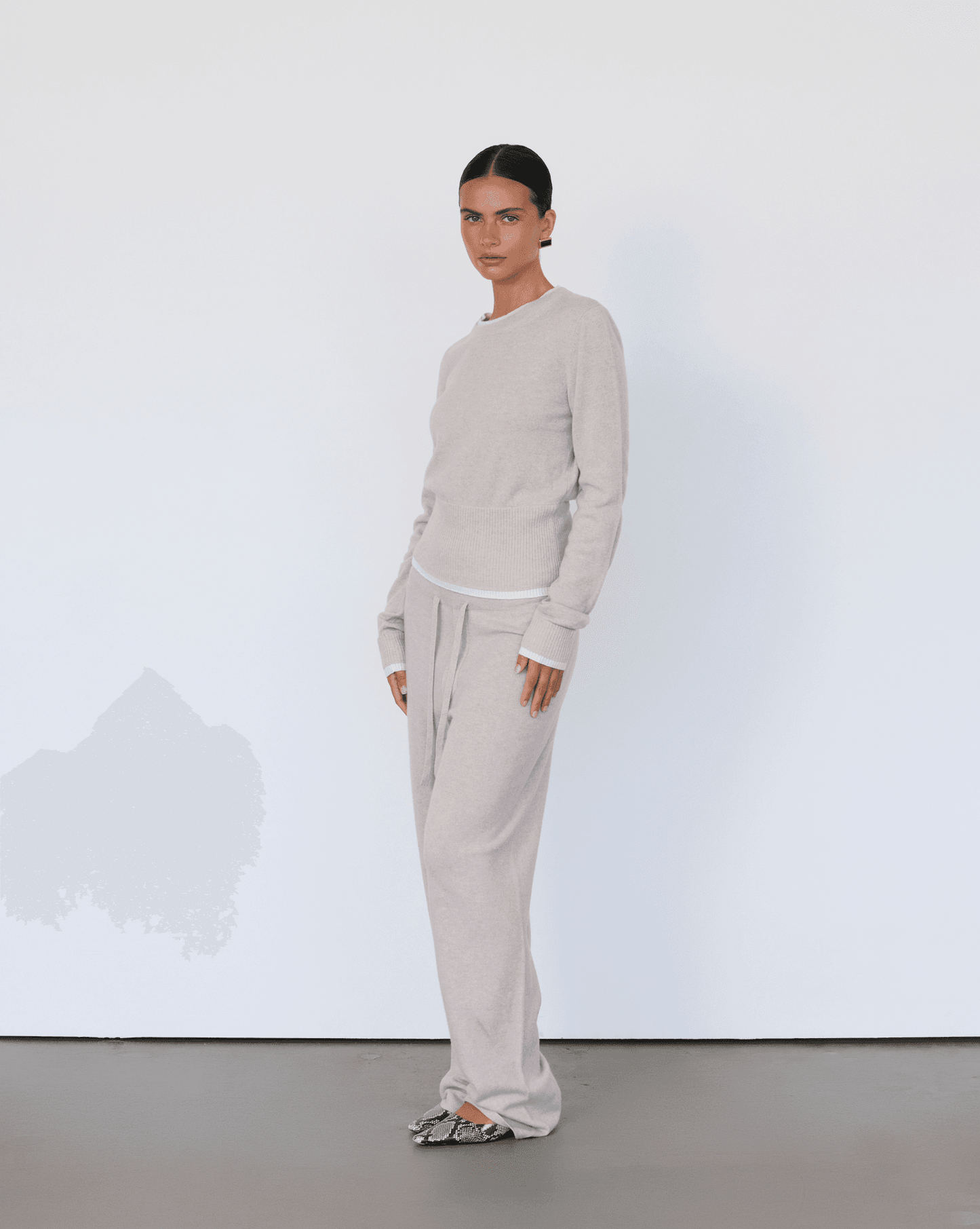 Tove Layered Cashmere Crewneck - Artless Forever - Flyclothing LLC