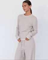 Tove Layered Cashmere Crewneck - Artless Forever - Flyclothing LLC