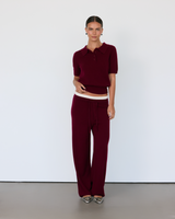 Tove Short Sleeve Cashmere Polo - Artless Forever - Flyclothing LLC