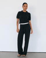 Tove Short Sleeve Cashmere Polo - Artless Forever - Flyclothing LLC