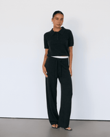 Tove Short Sleeve Cashmere Polo - Artless Forever - Flyclothing LLC