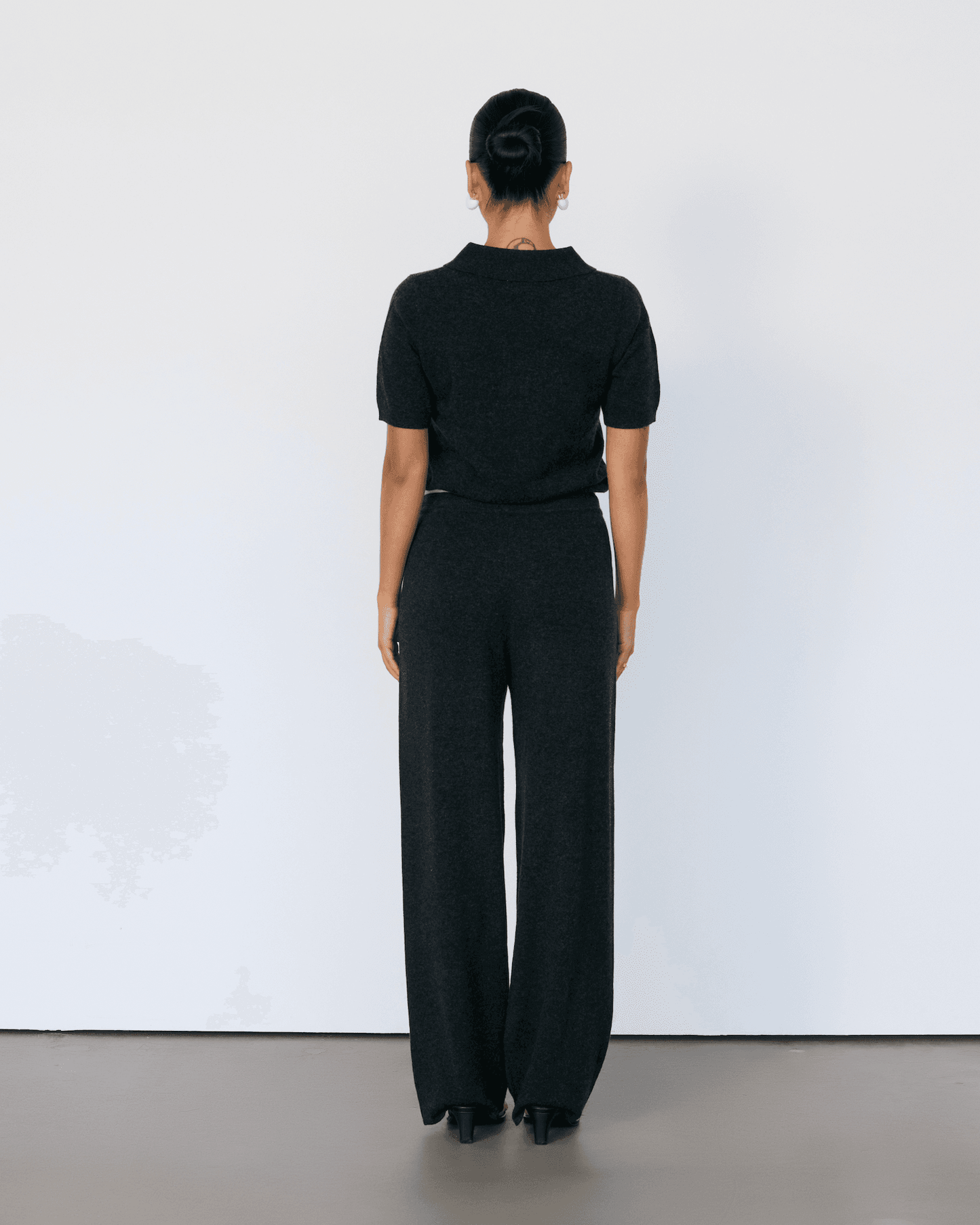 Tove Short Sleeve Cashmere Polo - Artless Forever - Flyclothing LLC