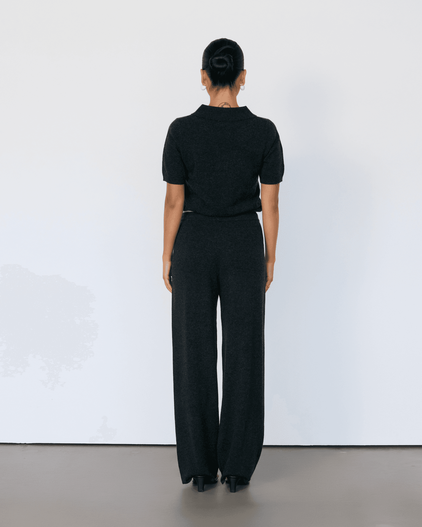 Tove Short Sleeve Cashmere Polo - Artless Forever - Flyclothing LLC