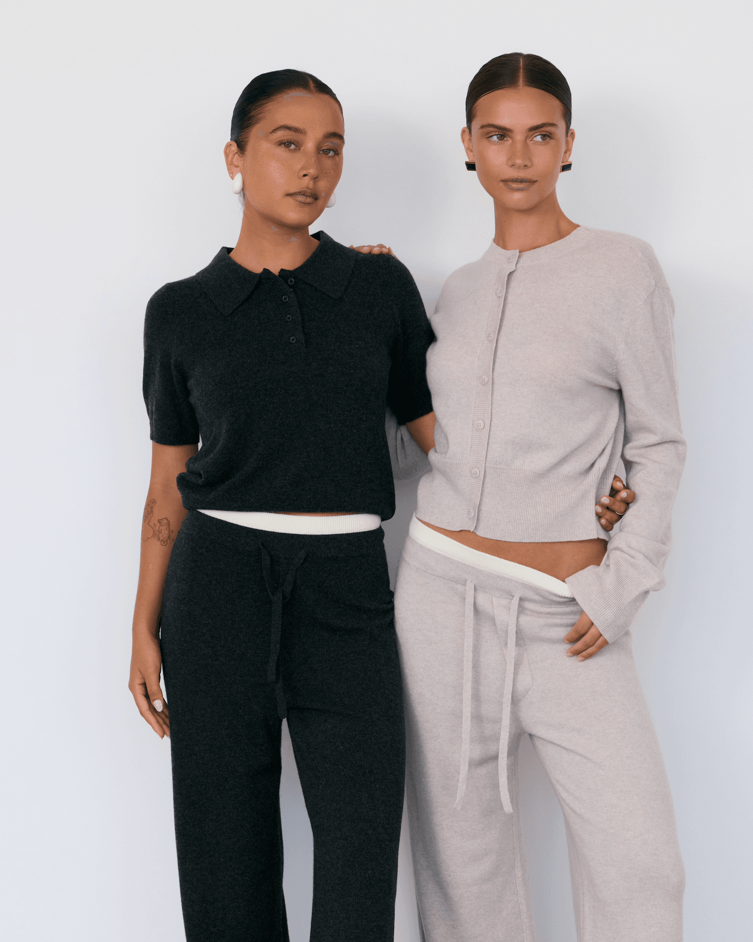 Tove Short Sleeve Cashmere Polo - Artless Forever - Flyclothing LLC