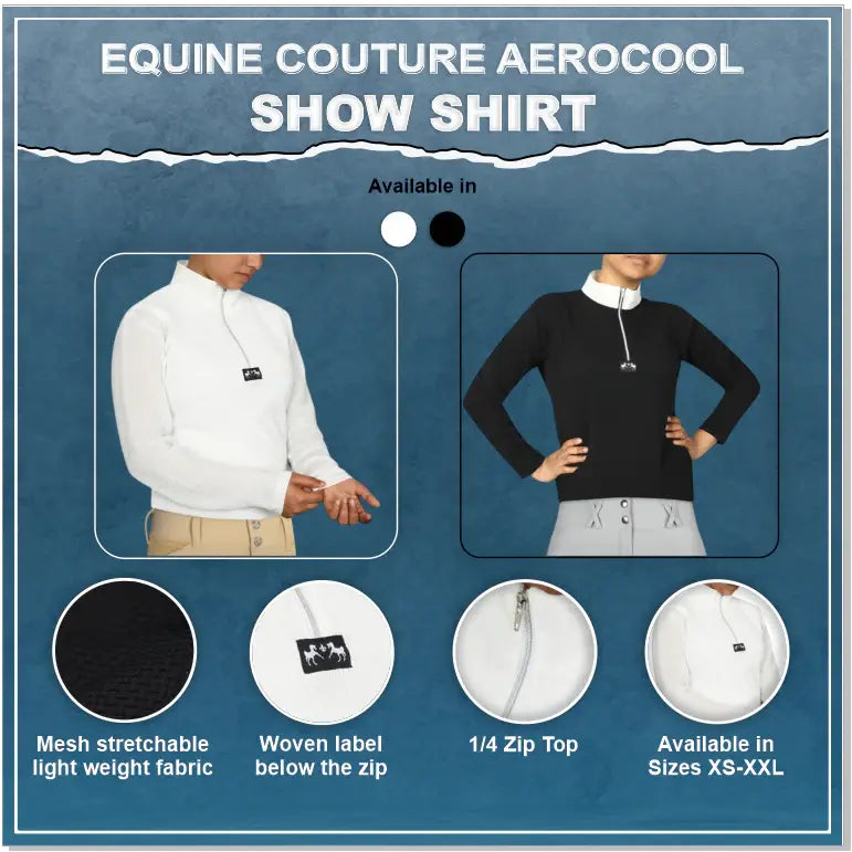 Equine Couture Aerocool Show Shirt - Breeches.com - Flyclothing LLC