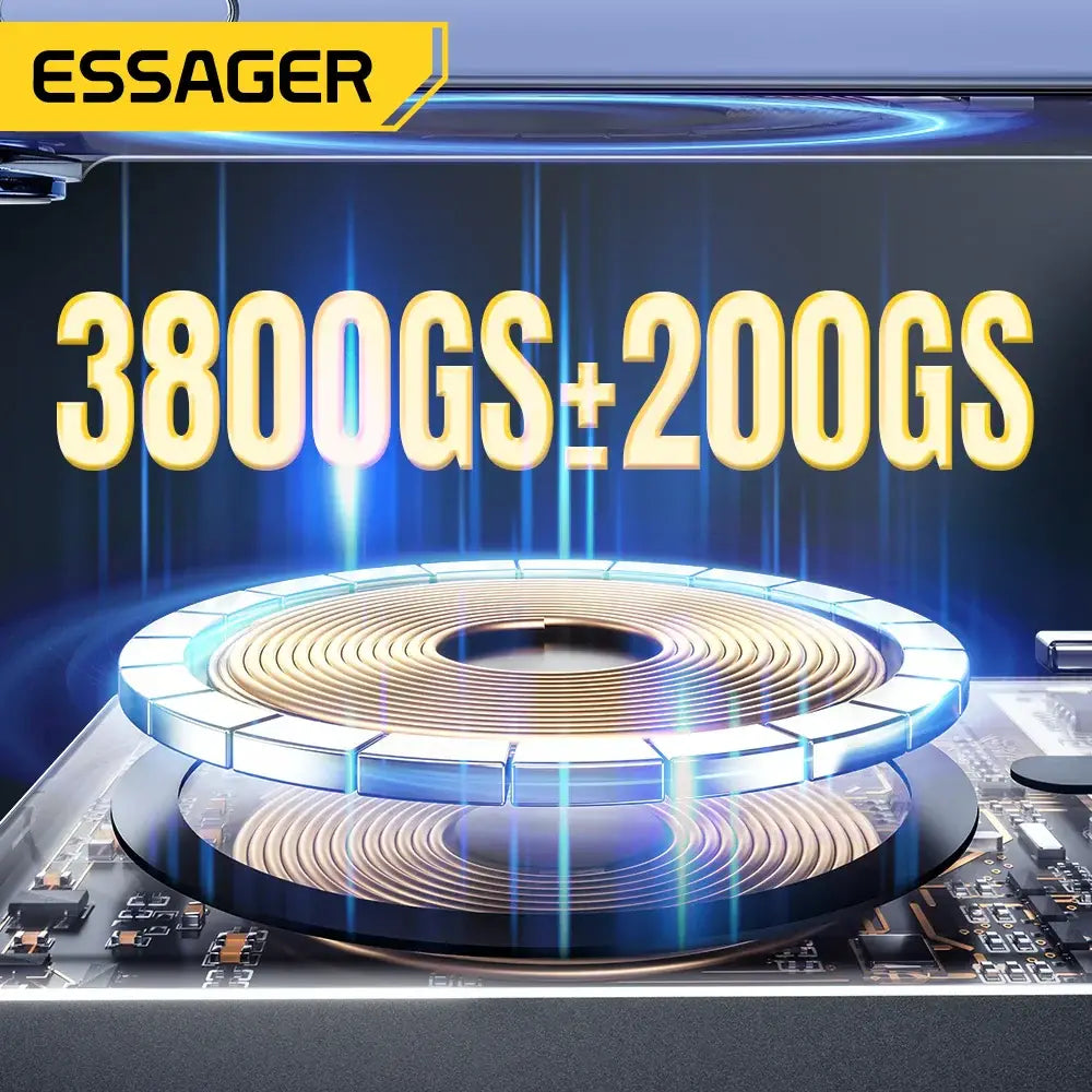 Essager Thin Wireless Power Bank Magnetic 20W 5000mAh Portable Fast Charging External Battery for Magsafe For iPhone 16 15 14 13 - ZeeBelle.com - Flyclothing LLC