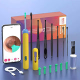 Ear Cleaner with Camera Set HD Ear Sticks Otoscope USB C Charging Endoscope Wax Removal Tool Earpick Ear Cleaning Set NK3 Pro - ZeeBelle.com - Flyclothing LLC