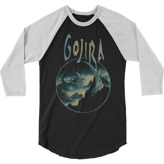 Gojira Sea Creature Raglan - Gojira
