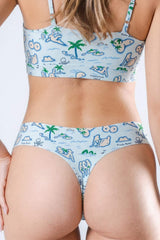 The Pirate's Booty | Naughty Map Seamless Thong - Shinesty - Flyclothing LLC