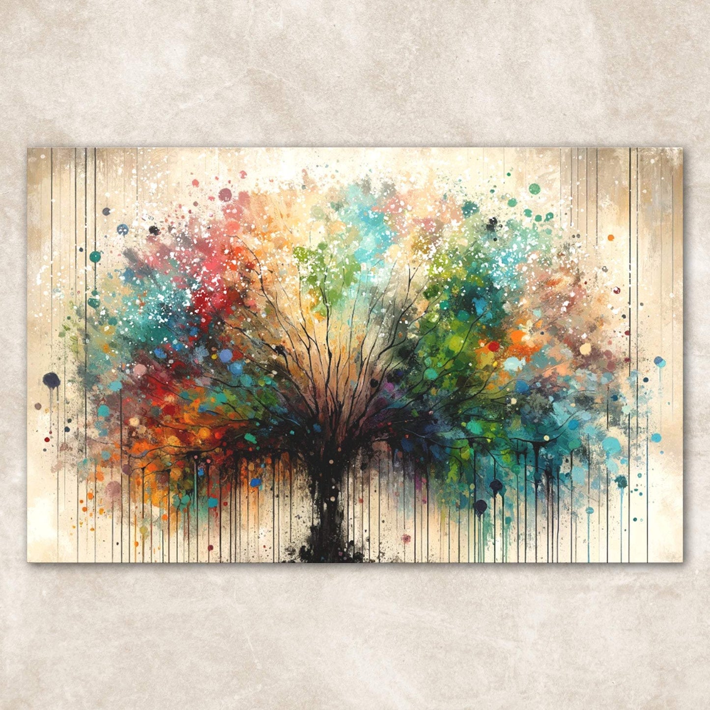 Canvas Print: "Season Spectrum" - Tailored Canvases - Flyclothing LLC