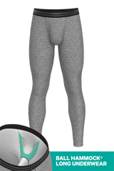 The Seattle Skyline | Heather Grey Ball Hammock® Long Johns - Shinesty - Flyclothing LLC