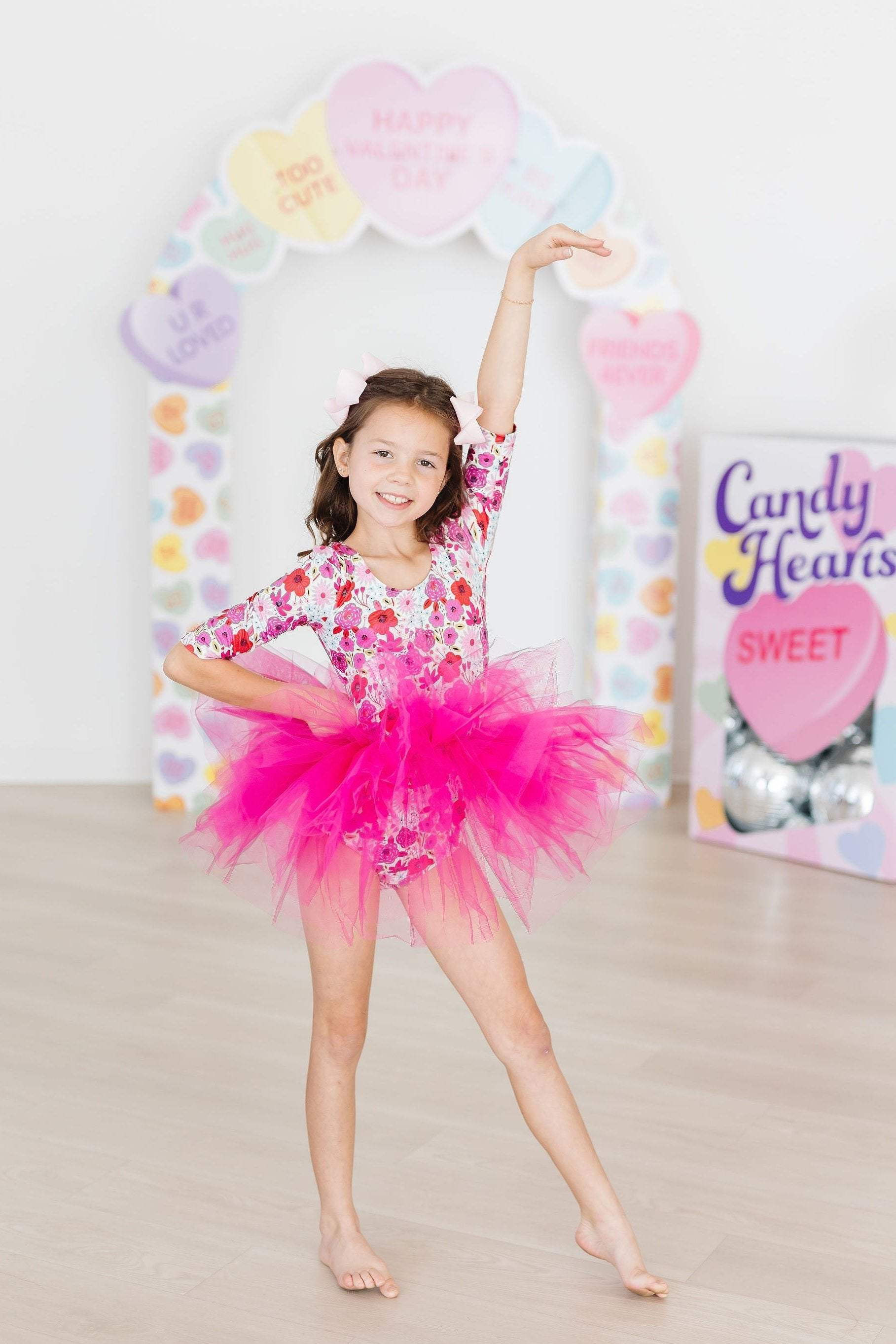 SALE Secret Garden 3/4 Sleeve Tutu Leotard - Mila & Rose ® - Flyclothing LLC