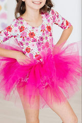SALE Secret Garden 3/4 Sleeve Tutu Leotard - Mila & Rose ® - Flyclothing LLC