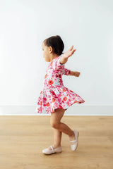 Secret Garden 3/4 Sleeve Twirl Bodysuit - Mila & Rose ® - Flyclothing LLC