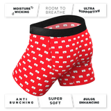 The Secret Admirer | Valentines Letters Ball Hammock® Pouch Underwear - Shinesty - Flyclothing LLC