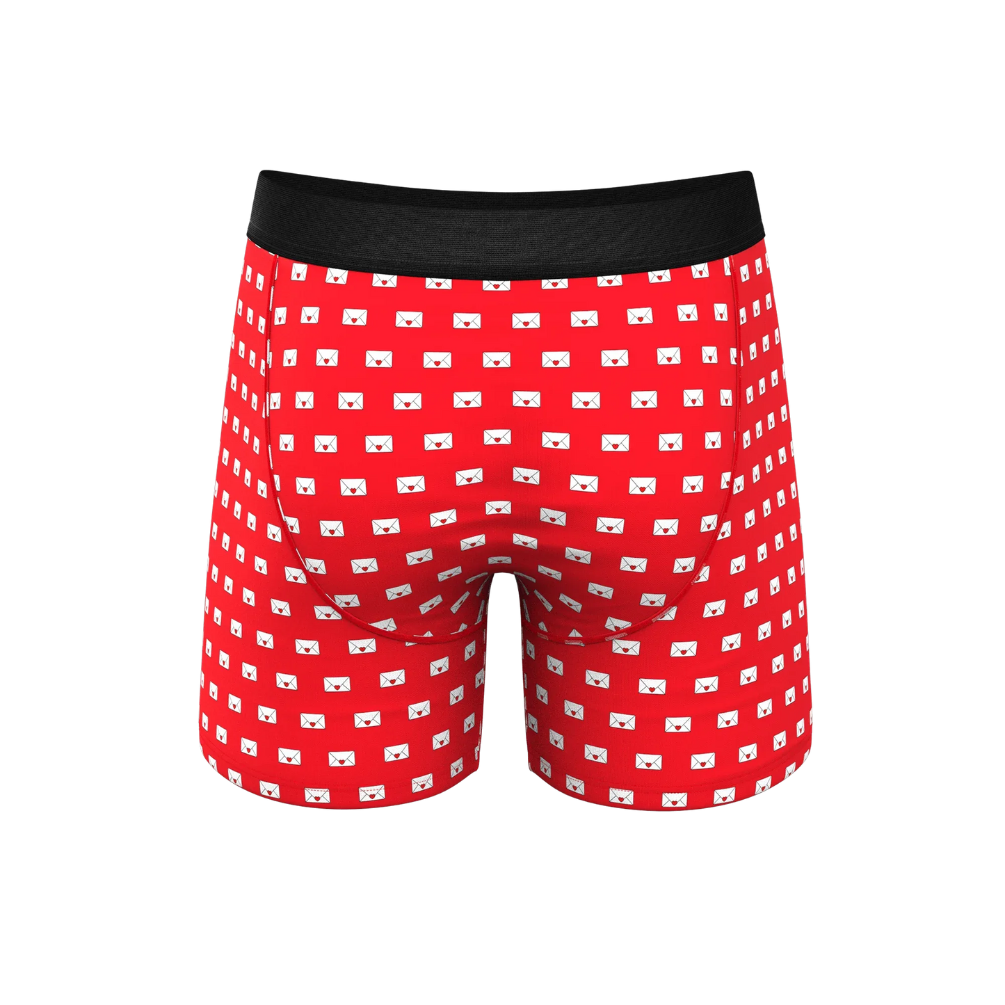 The Secret Admirer | Valentines Letters Ball Hammock® Pouch Underwear With Fly - Shinesty - Flyclothing LLC