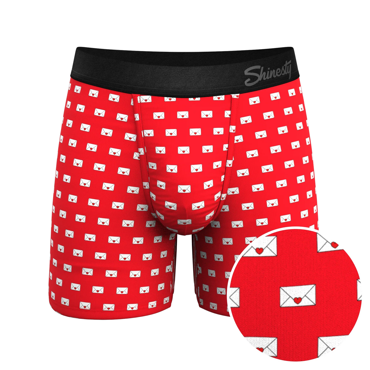 The Secret Admirer | Valentines Letters Ball Hammock® Pouch Underwear - Shinesty - Flyclothing LLC