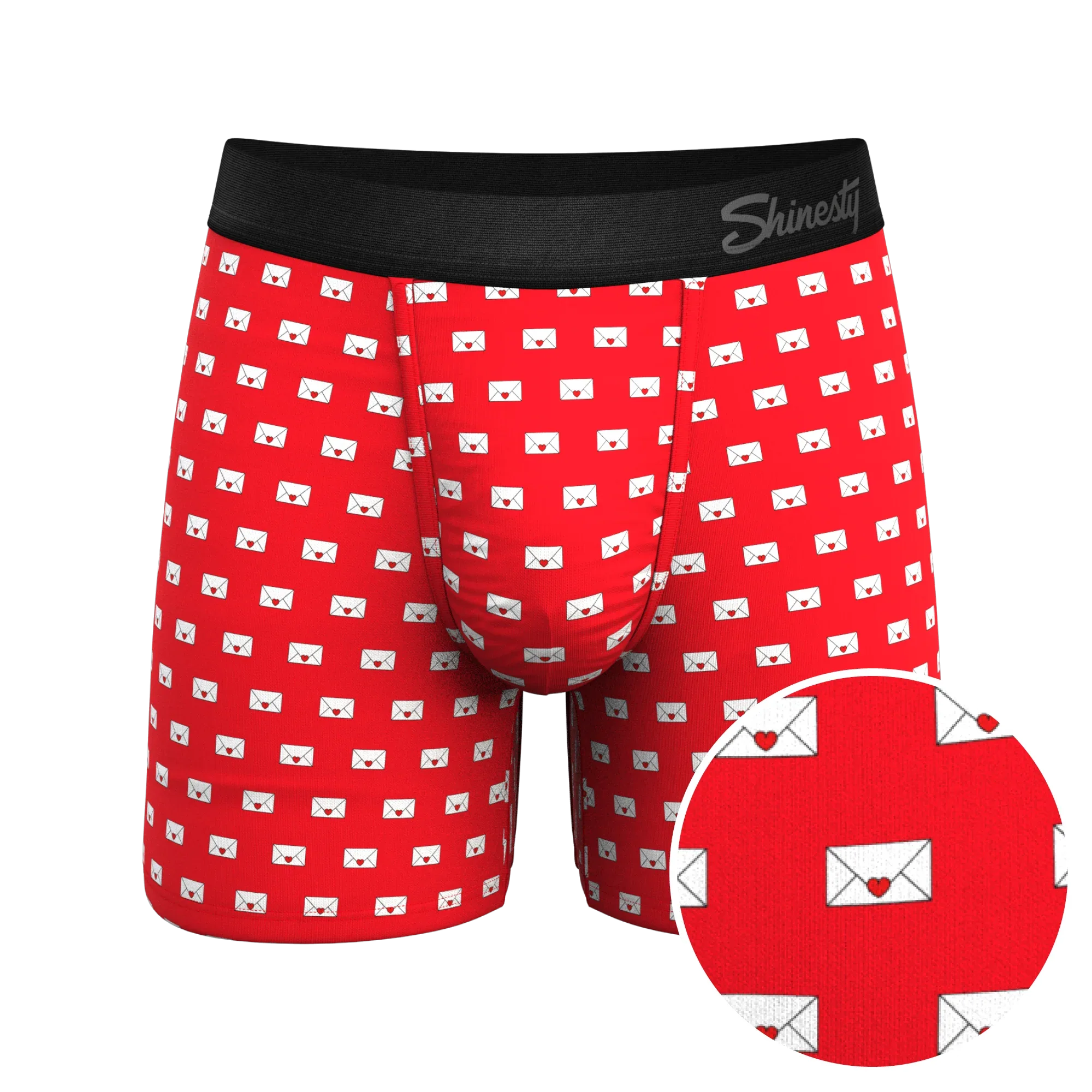 The Secret Admirer | Valentines Letters Ball Hammock® Pouch Underwear - Shinesty - Flyclothing LLC