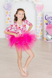 SALE Secret Garden 3/4 Sleeve Tutu Leotard