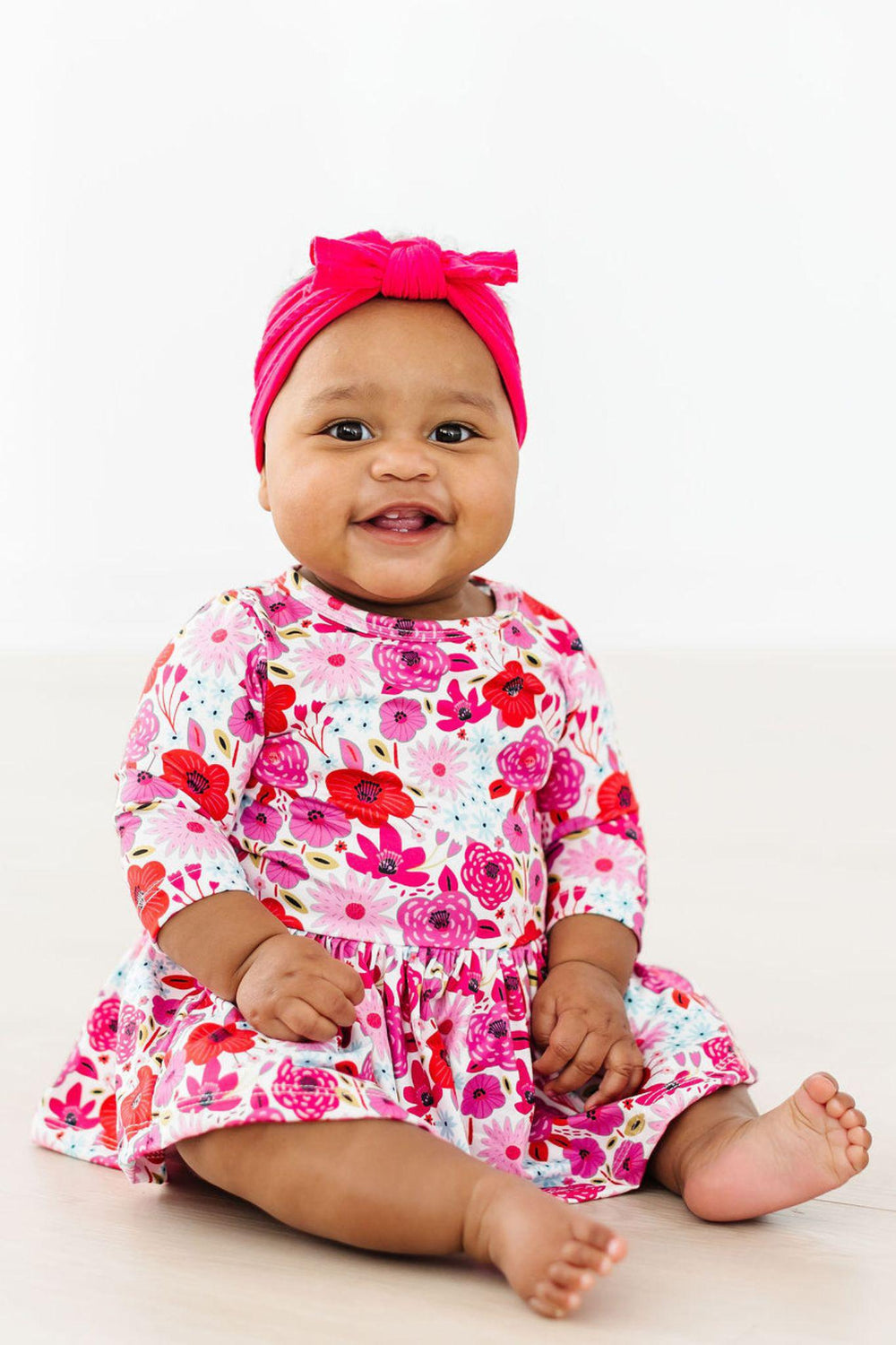 Secret Garden 3/4 Sleeve Twirl Bodysuit - Mila & Rose ®