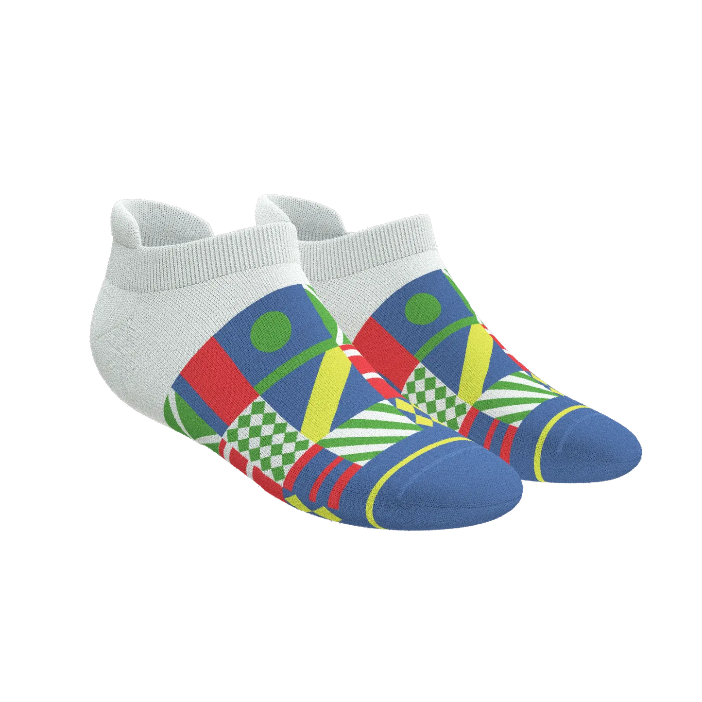 The Secretariat | Derby Flag Heel Hammock™ Ankle Socks - Shinesty - Flyclothing LLC