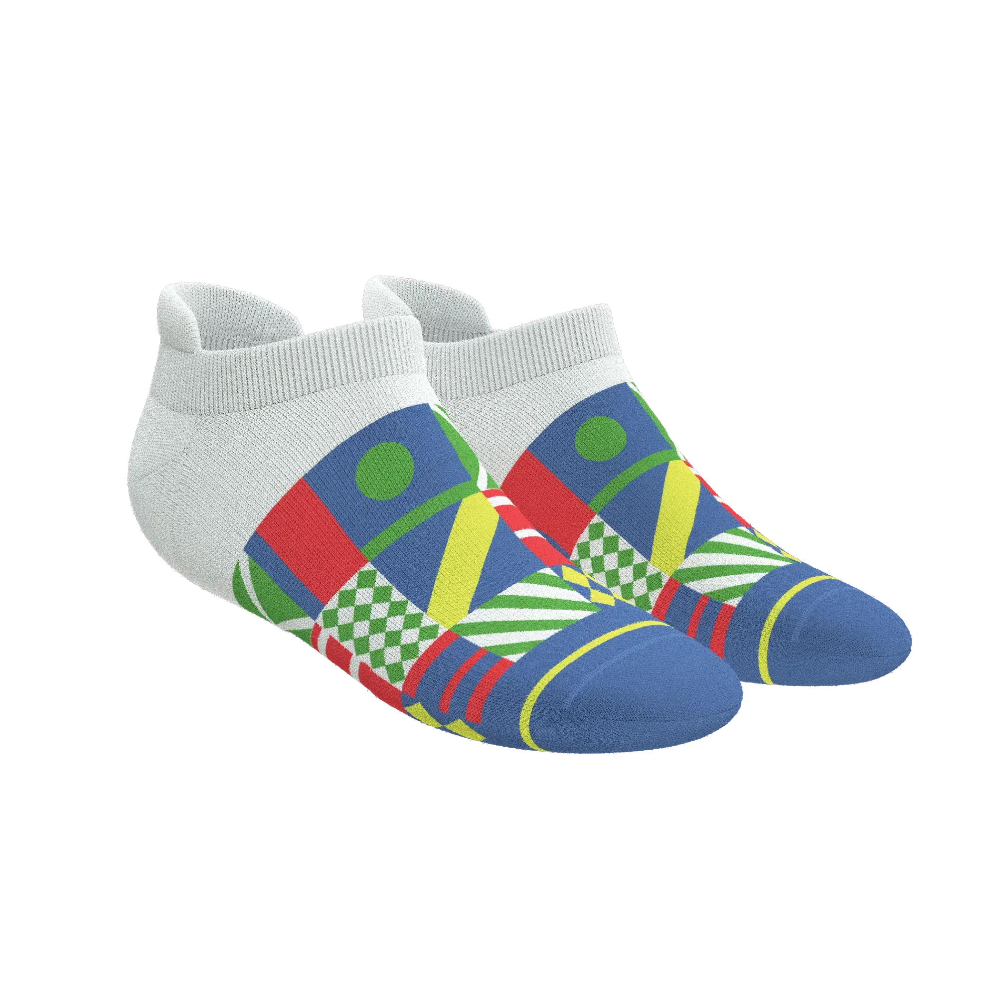 The Secretariat | Derby Flag Heel Hammock™ Ankle Socks - Shinesty - Flyclothing LLC