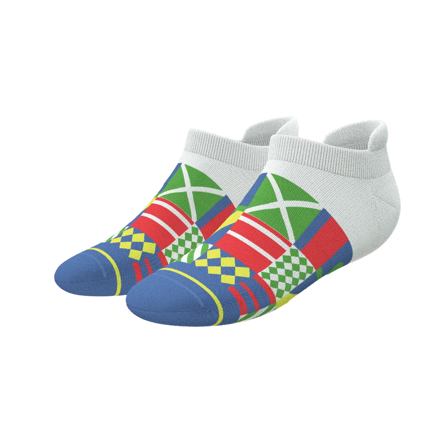 The Secretariat | Derby Flag Heel Hammock™ Ankle Socks - Shinesty - Flyclothing LLC